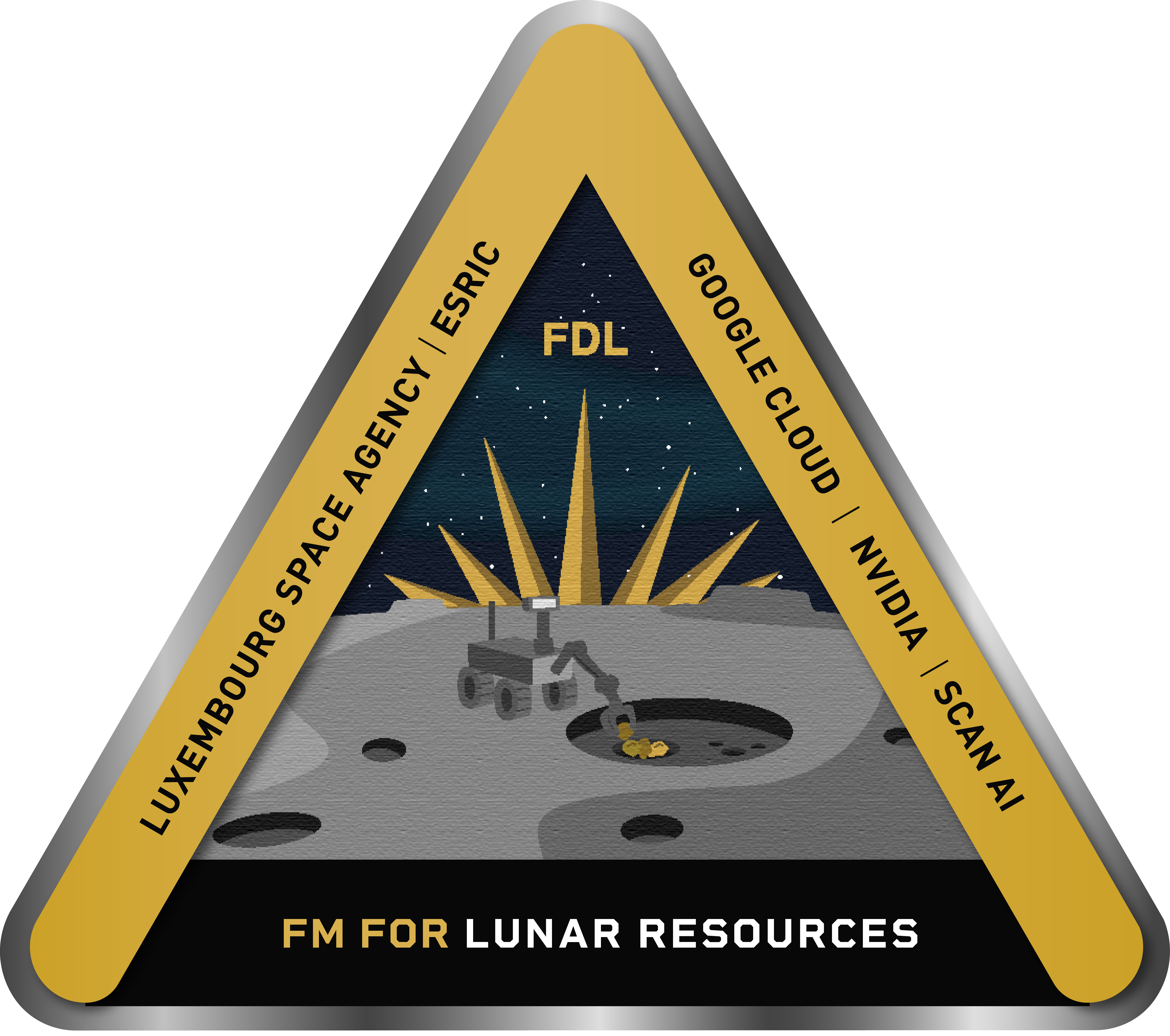 LunarLab 2025 Foundation Model challenge badge